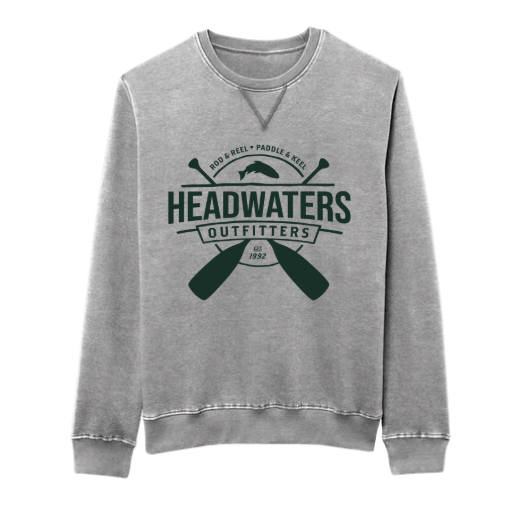 Ouray Weathered Fleece Crew : Unisex (w/logo)