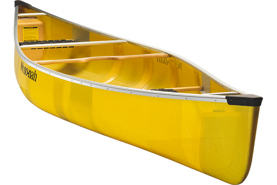 Wenonah Fisherman 14' Canoe Natural Skin / Ultra-Light w/Aramid