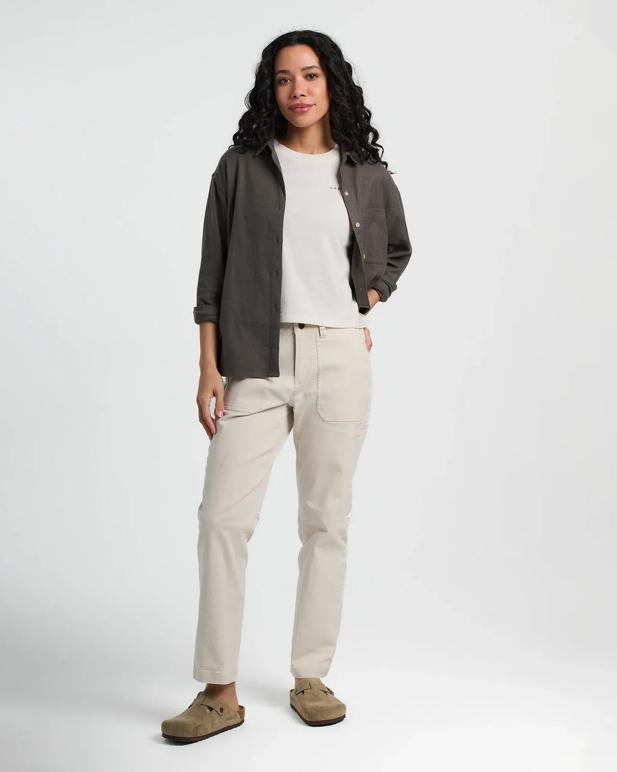 Women's Seawool Flannel Shirt by Free Fly Apparel – view 3