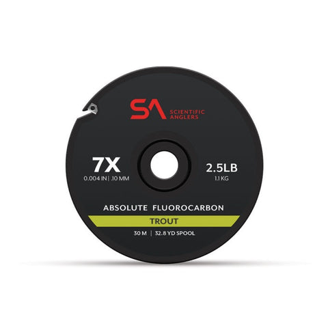 SA Absolute Fluorocarbon Trout Tippet