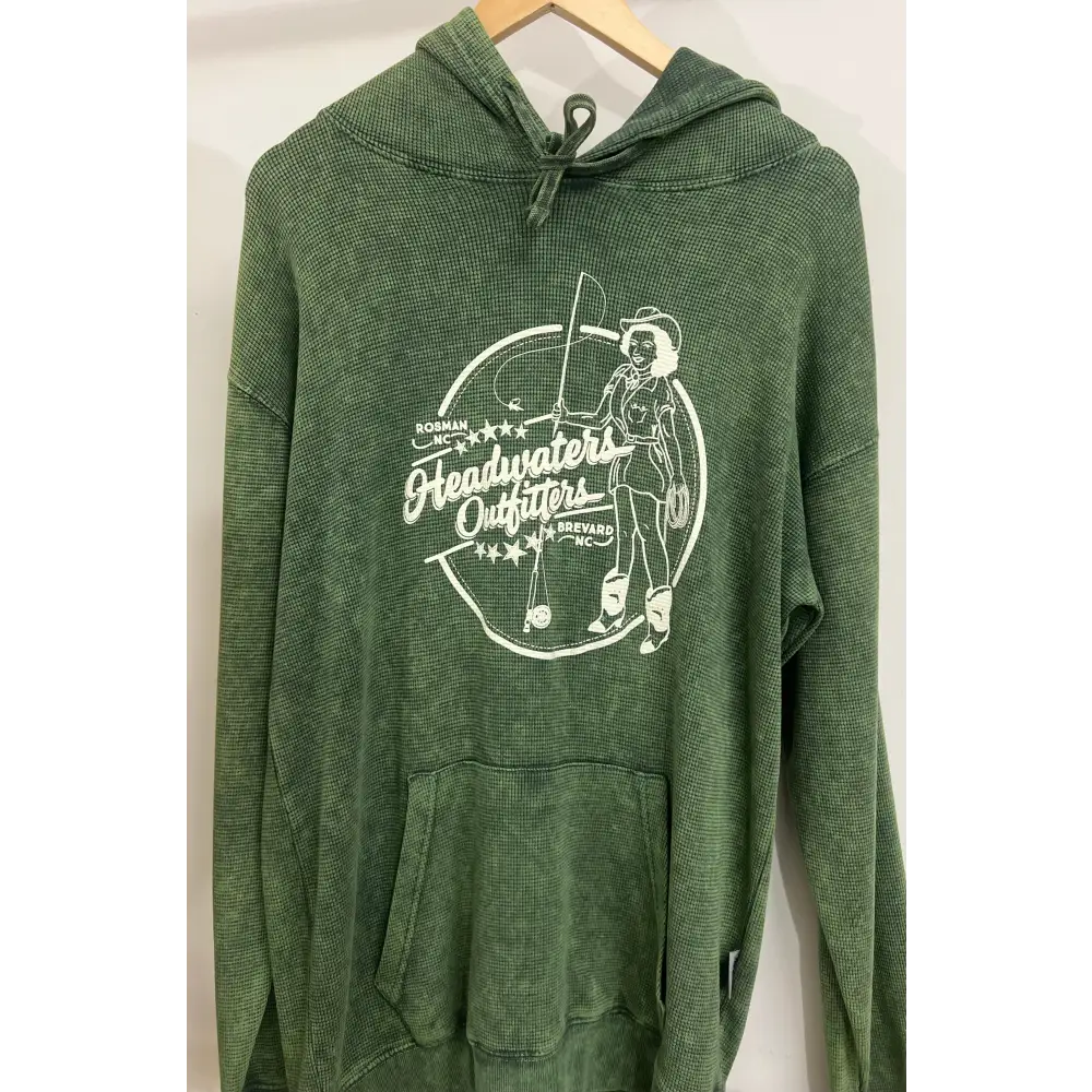 Acid Wash Cowgirl Hoody