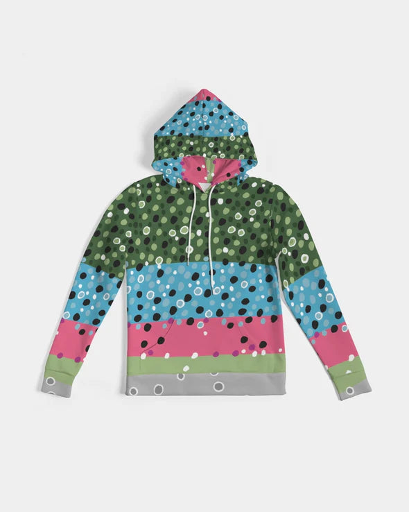 Yellow Sally Rainbow Trout Hoodie