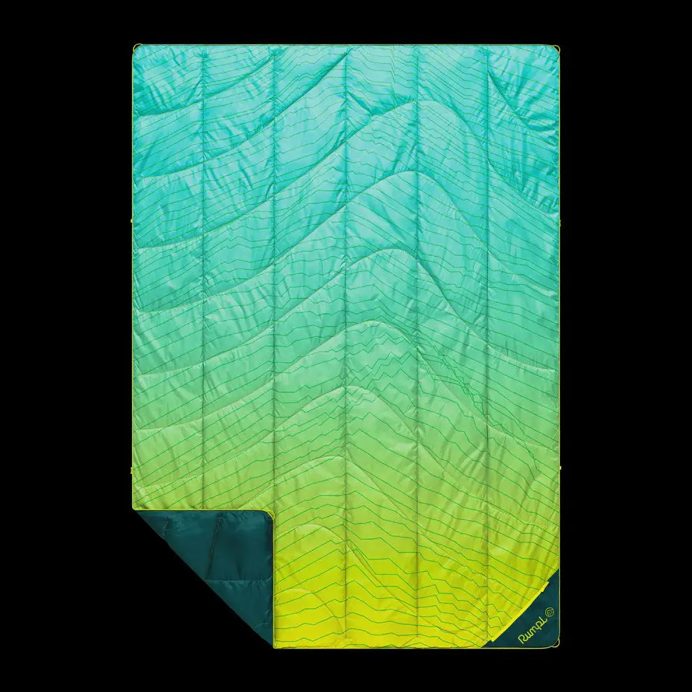 Backcountry Puffy Blanket - Ridge Lines / 1 Person - Camping Gear