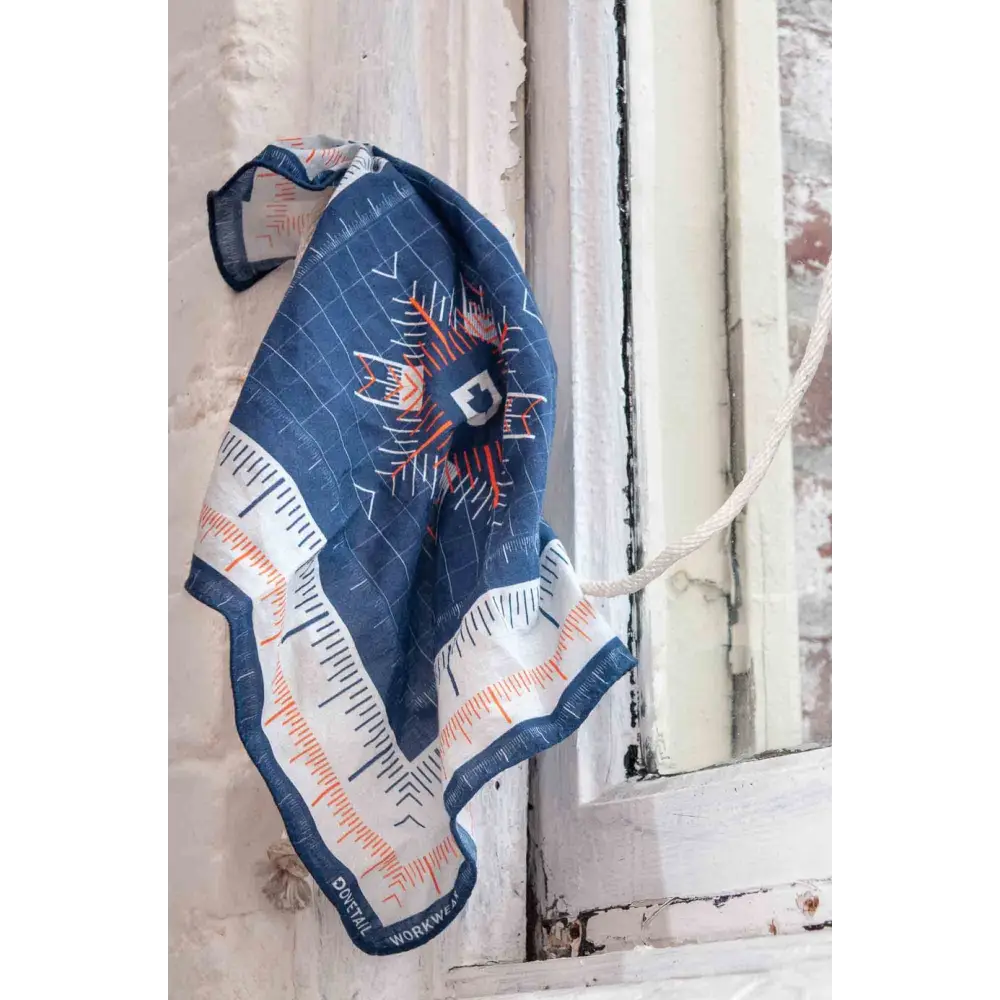 Dovetail Baseline Bandana Grey/Blue / one size