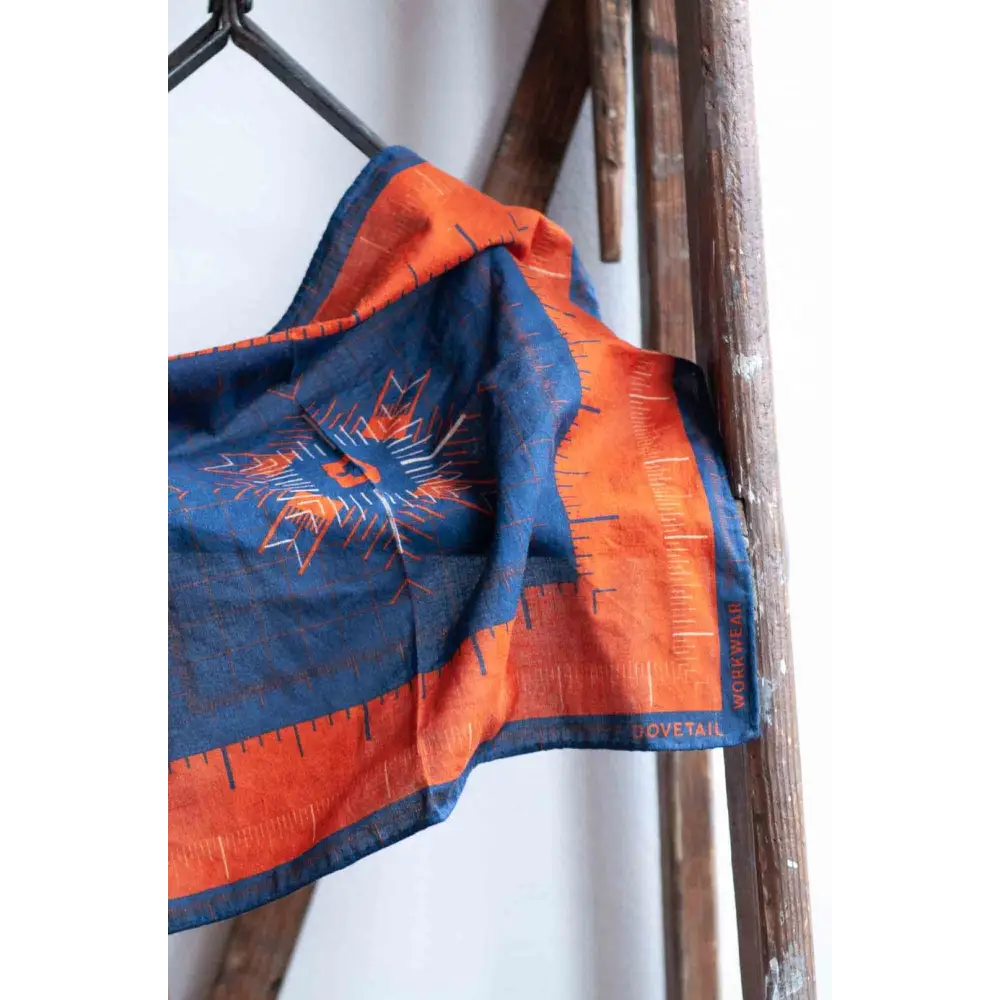 Dovetail Baseline Bandana Paprika/Blue / one size