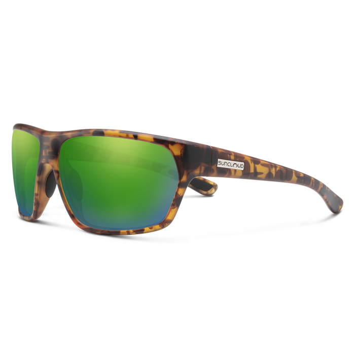 Sun Cloud Optics SunCloud Boone Matte Tortoise/Plr Green