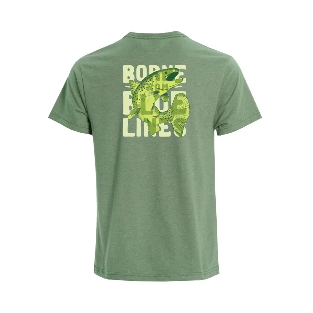 Borne from Blue Lines T-Shirts - Green / Small - General