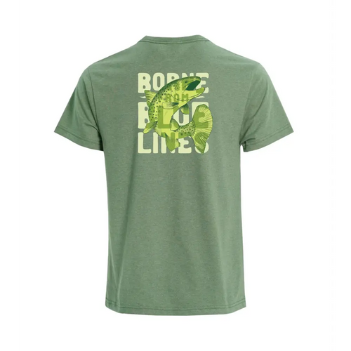 Borne from Blue Lines T-Shirts - Green / Small - General