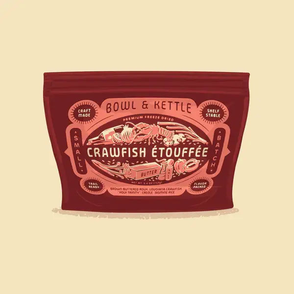 Bowl & Kettle - Crawfish Etouffee - Camping Gear