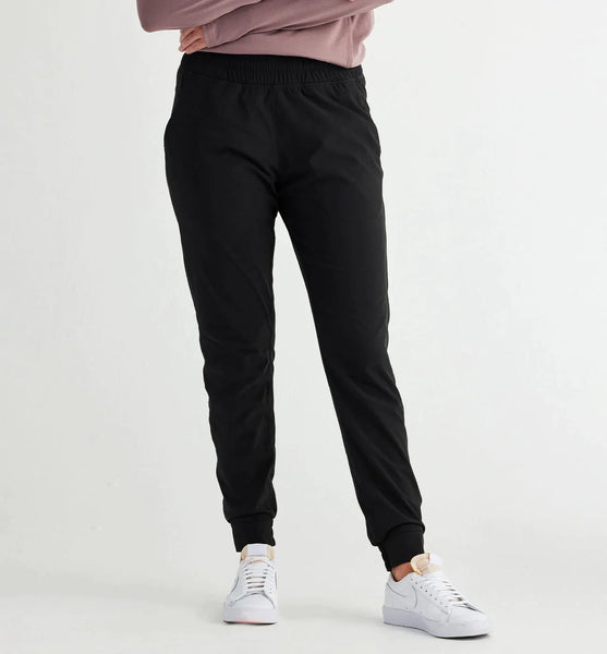 Free Fly Women's Pull-On Breeze Jogger / Black