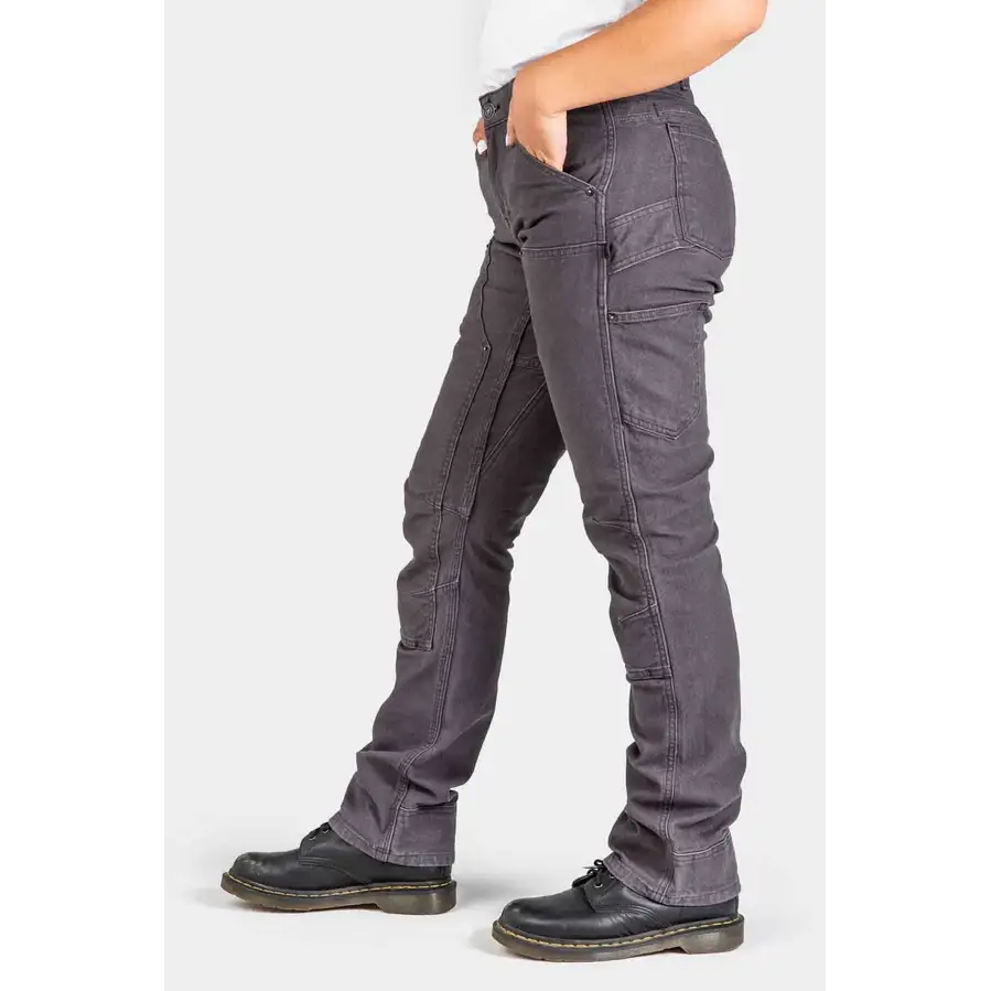 Britt Utility Pant - Dark Grey Canvas / 12x30 - Pants
