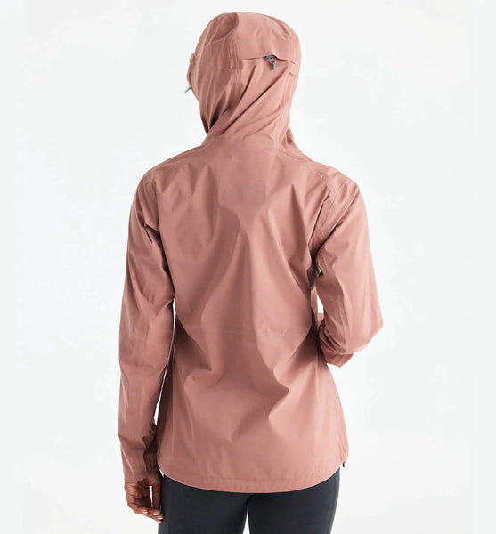 Free Fly Women's Cloudshield Rain Coat w/ Headwaters Logo