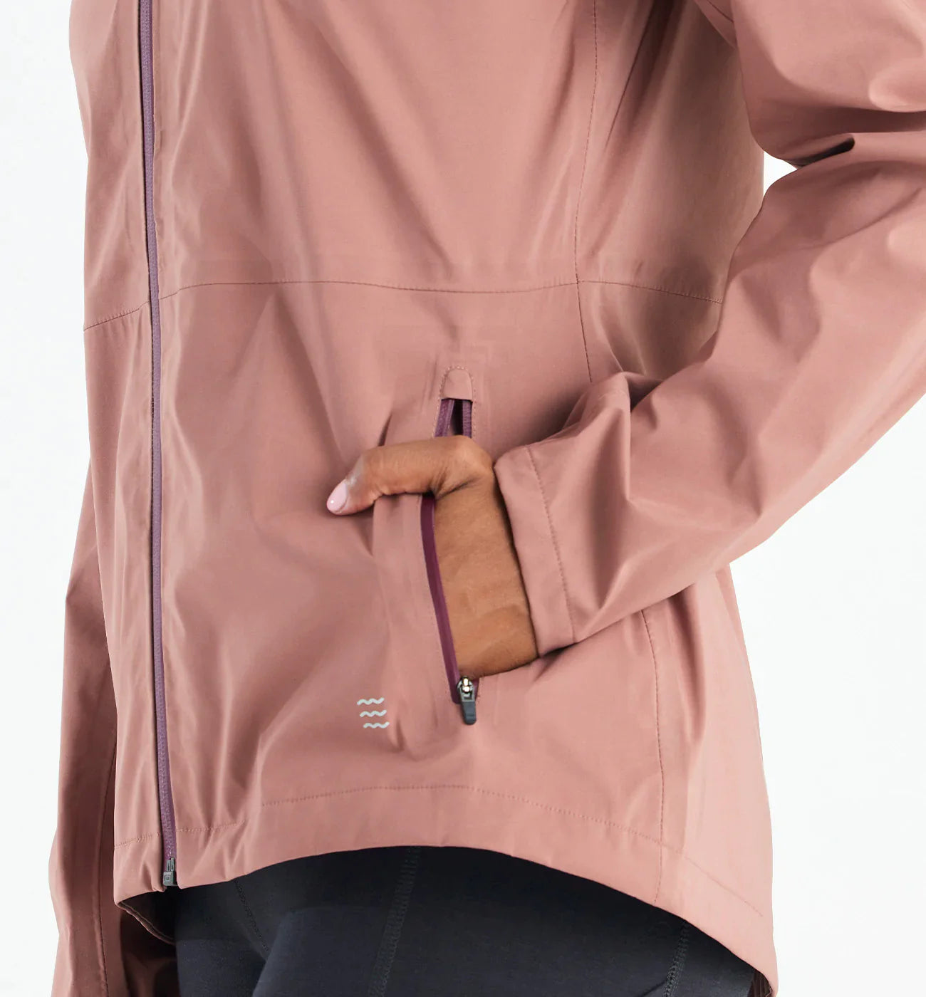 Free Fly Women's Cloudshield Rain Coat w/ Headwaters Logo
