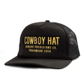 Cowboy Hat - Black/Gold - Misc Hats