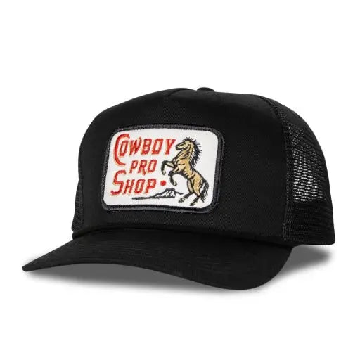 COWBOY PRO SHOP HAT - BLACK
