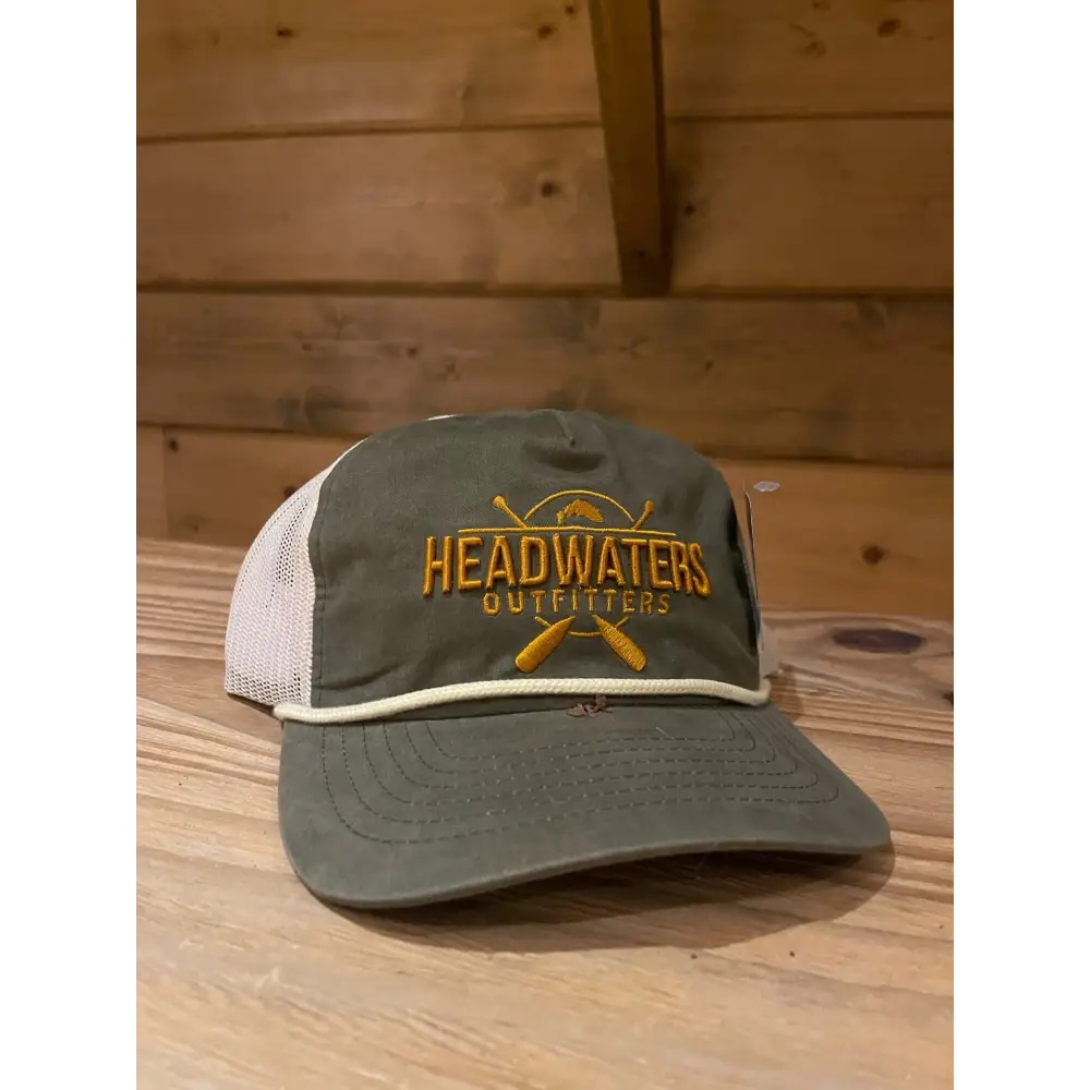 Cross Paddle Trout Logo Richardson Hats