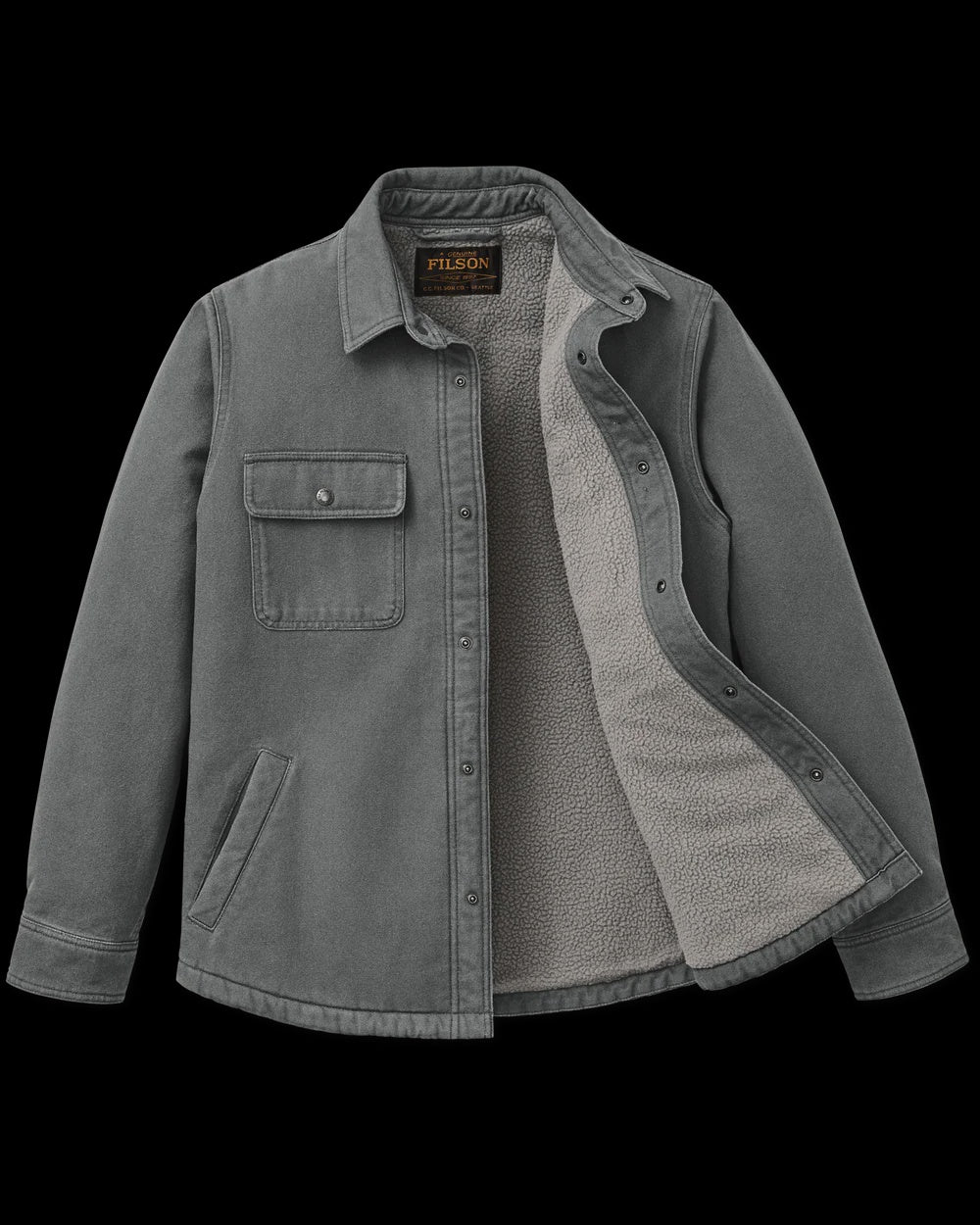 Fleece Lined Jac-Shirt