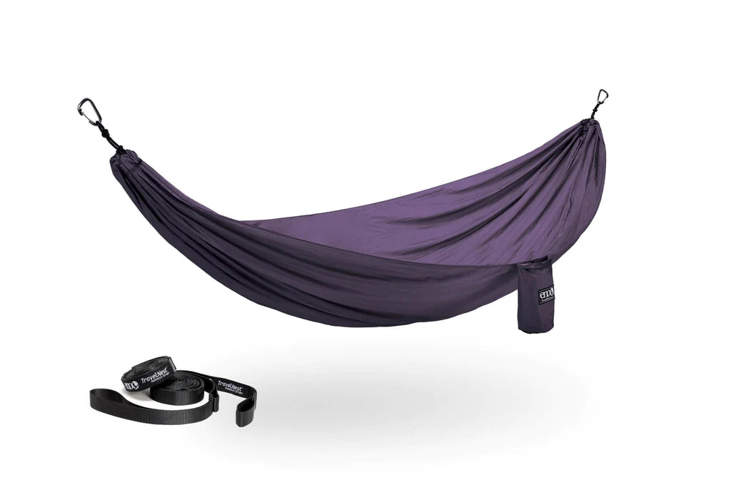 Eagles Nest Outfitters TravelNest Hammock + Straps Plum
