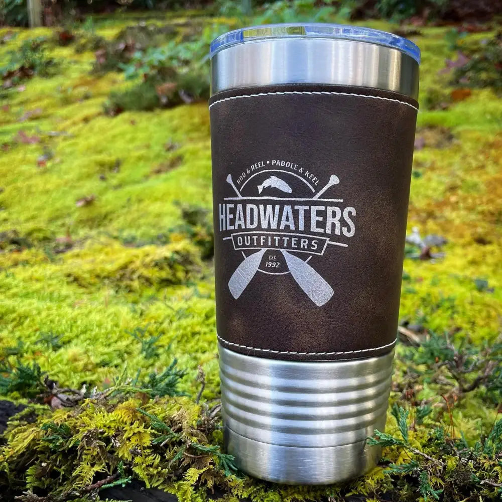 Ecusta Creative 20oz Logo Tumbler Rustic Silver