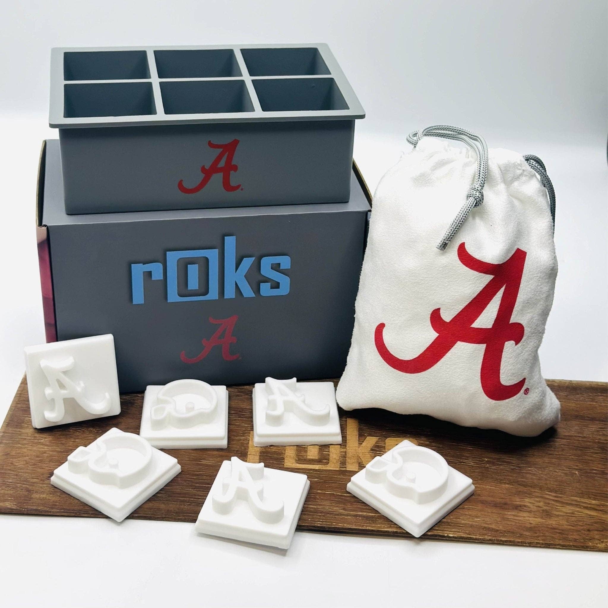 University of Alabama Cocktail Ice Tray - Bundle
