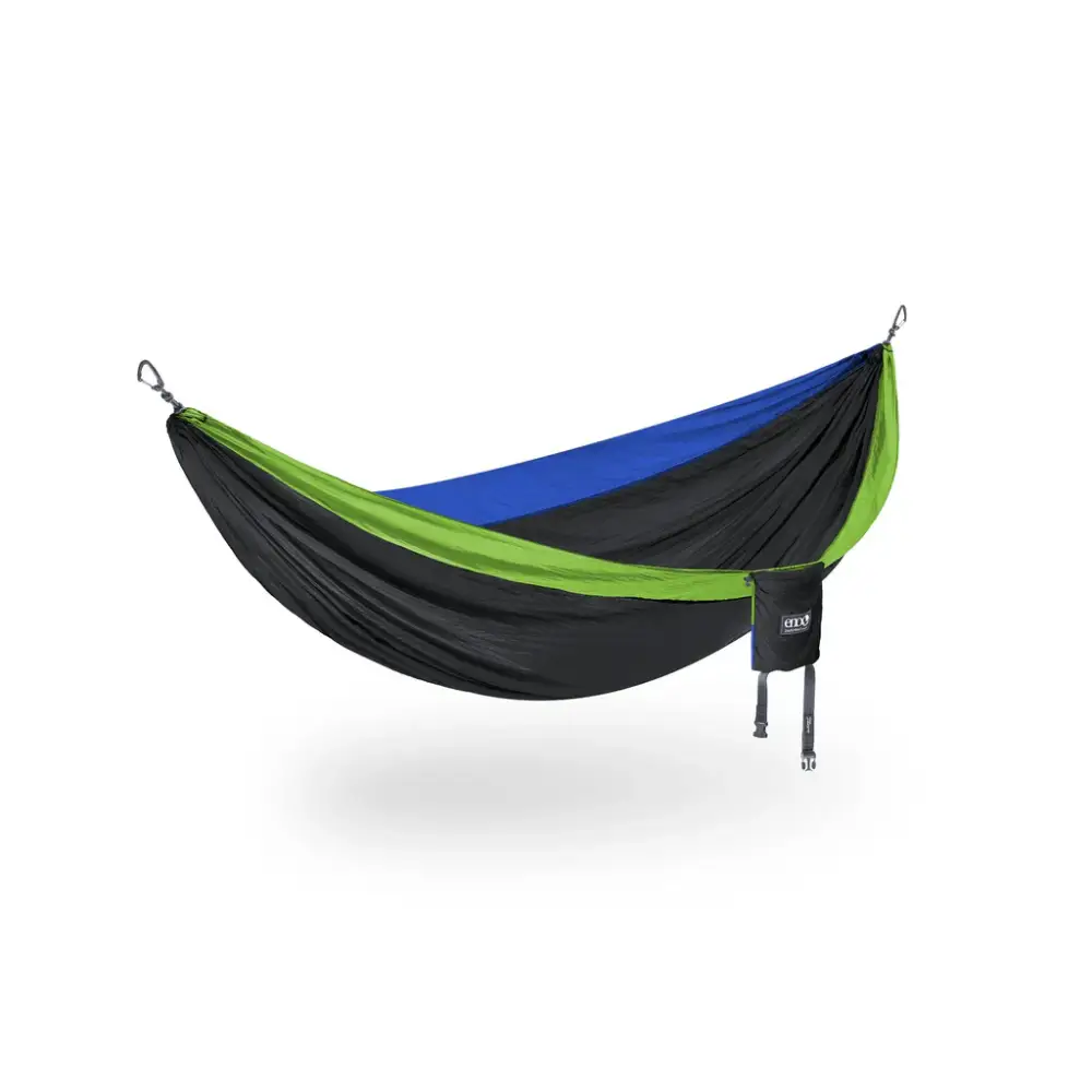 ENO DoubleNest® Hammock - Chartreuse/Black/Royal - Hammocks & Chairs