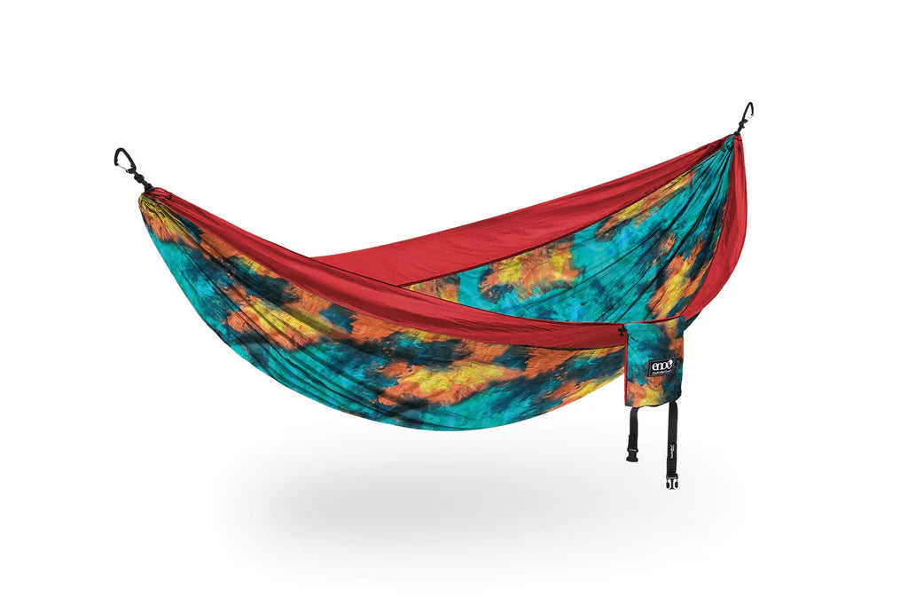 Eagles Nest Outfitters ENO DoubleNest® Hammock Print Tie Dye/Red