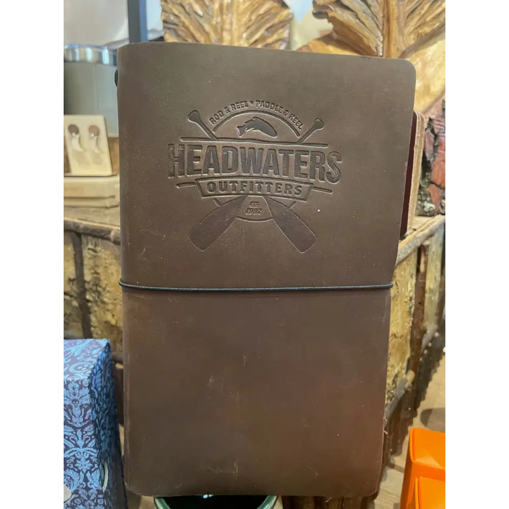 Rustico Expedition Leather Notebook Dark Brown / 5 x 8