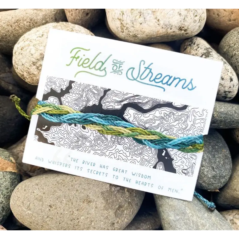 Field of Streams Woven Bracelet - Jewelry