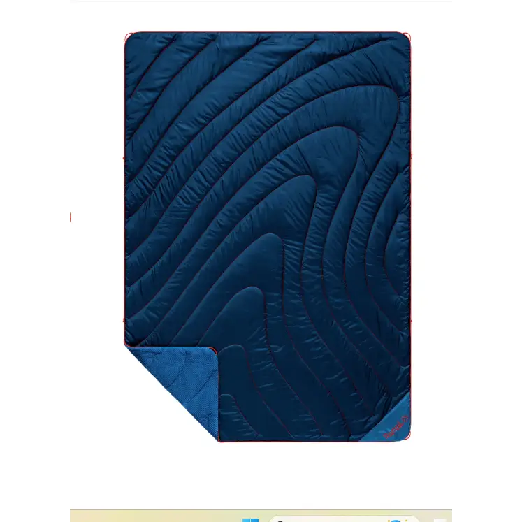 Fleece Puffy Blanket - 1P / Deepwater - Camping Gear