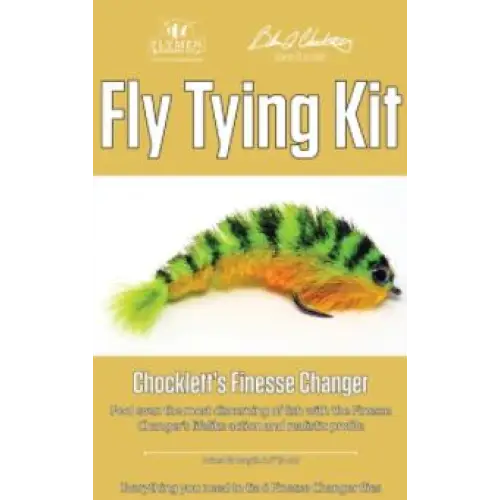 Flymen Fishing Company Flymen Fly Tying Kit Finesse Game Cha