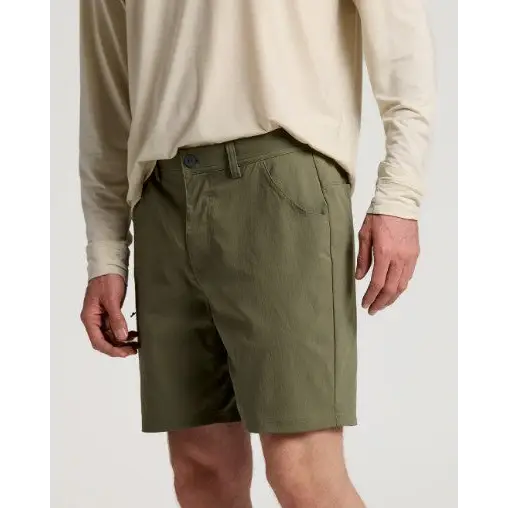 Free Fly Men’s Topogrid Short - Fatigue / 30 - Shorts
