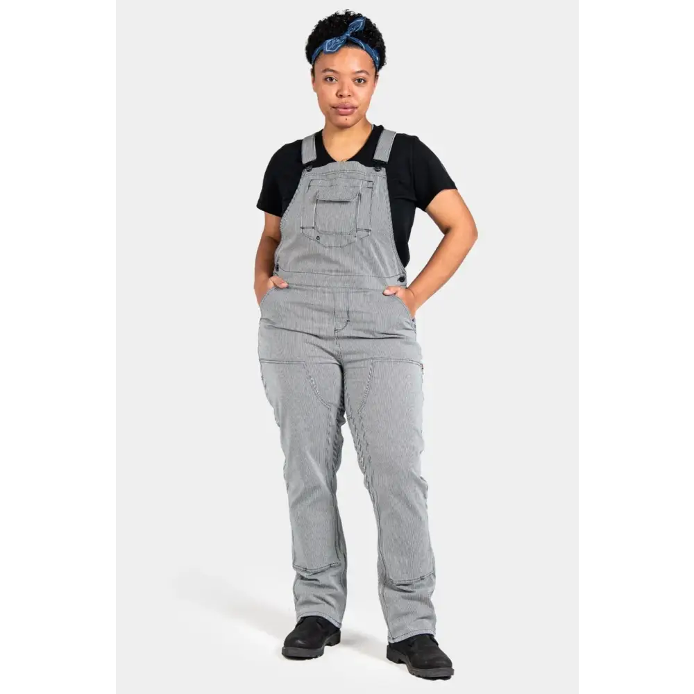 Dovetail Freshley Overall / Indigo Stripe