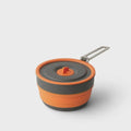 Frontier UL Collapsible Pot / 1L - Puffin Bill Orange - Camp Kitchen & Drinkware