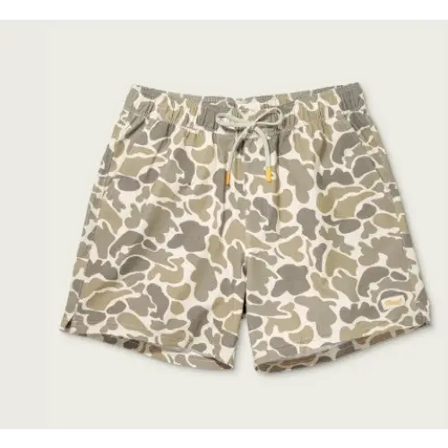 Fulton 6’’ Volley Shorts - Small / Khaki Mallard Camo - Shorts