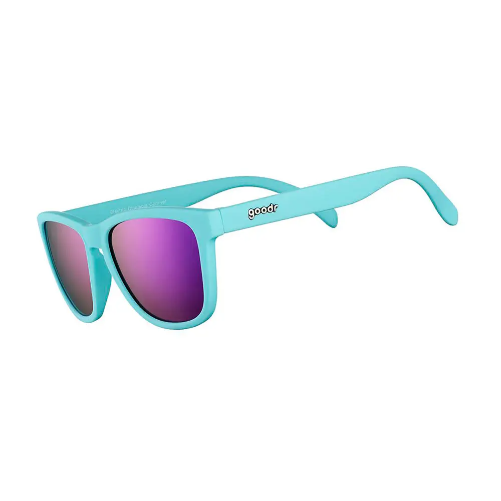 Goodr Polarized Glasses Electric Dinotopia Carnival