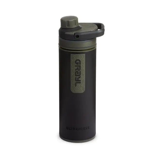 Grayl Ultrapress Water Bottle Camp Black