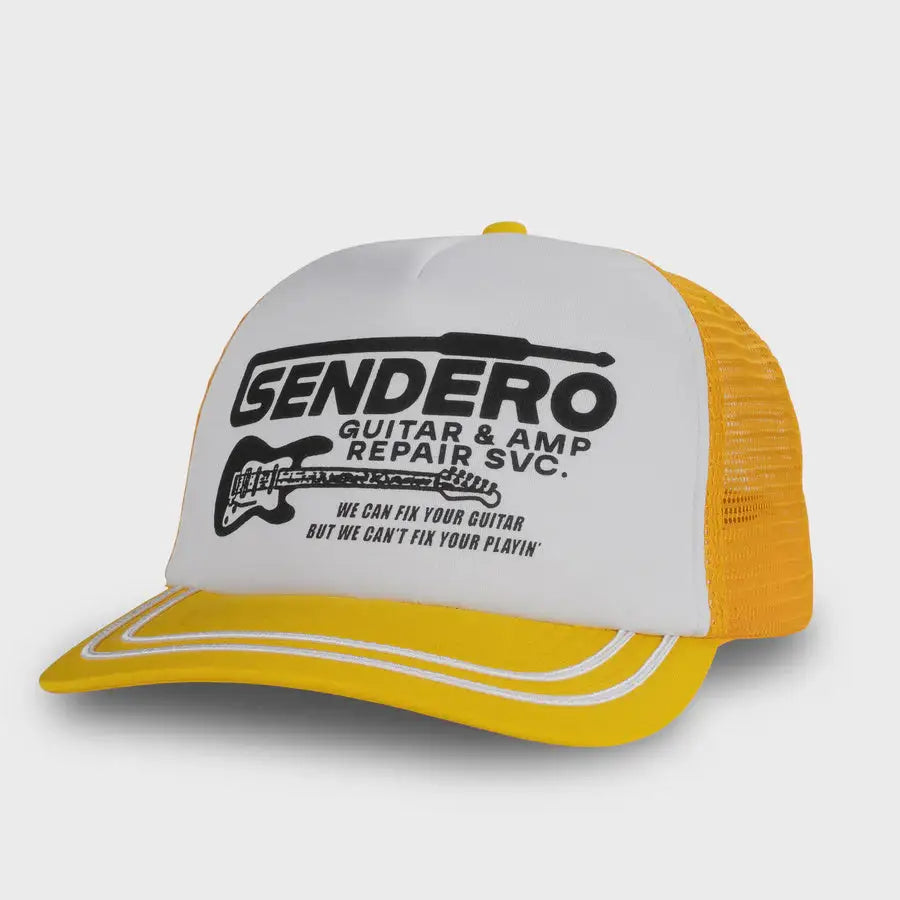 Guitar Repair Hat - Yellow - Misc Hats