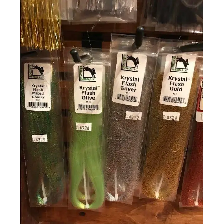 Hareline Dubbing Hareline Krystal Flash Silver