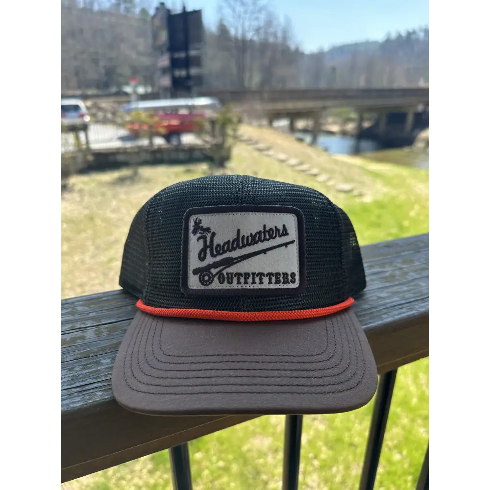 Headwaters Fly and Rod Meshy Hat - Olive/Brown Wax - Legacy