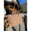 Hideout Leather Tote - Saddle - Gifts/Accessories/Misc