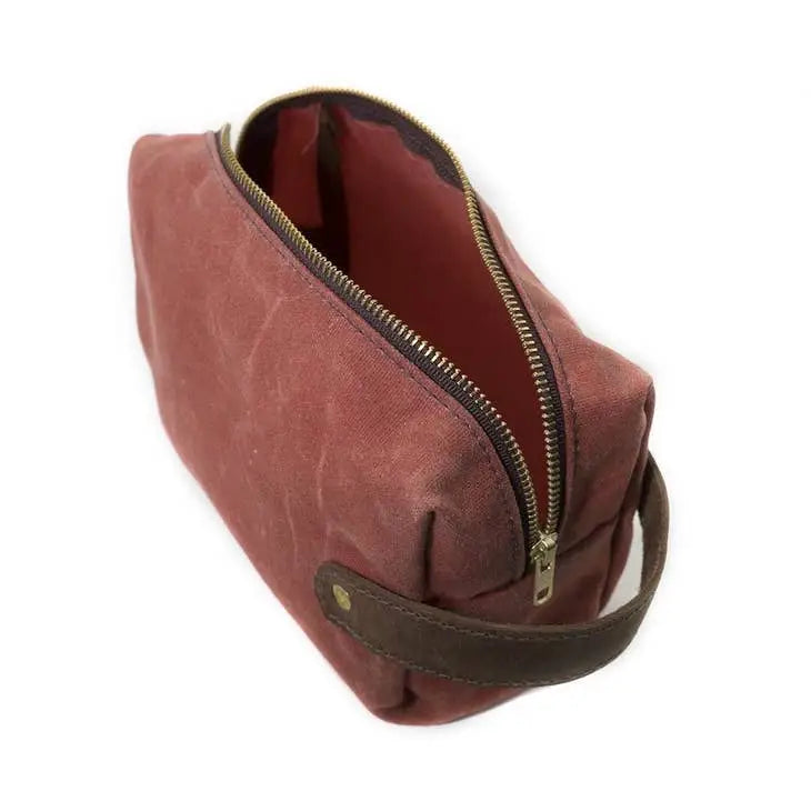 Rustico High Line Canvas Pouch Coral / Medium