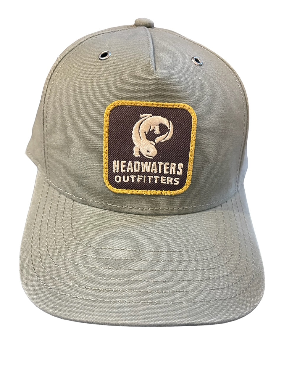Richardson Hats Richardson Hellbender Patch Hat / Solid Olive