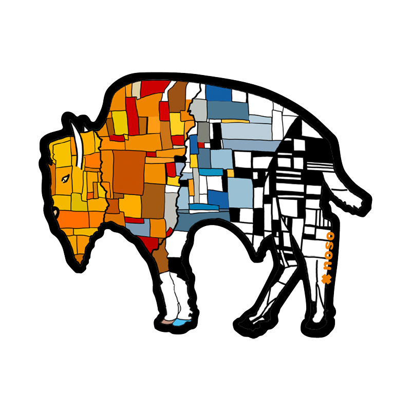 NOSO Patches Bison