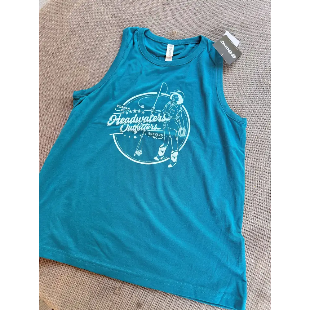 League Cowgirl Tank - Ocean Depths / Small - Tanks