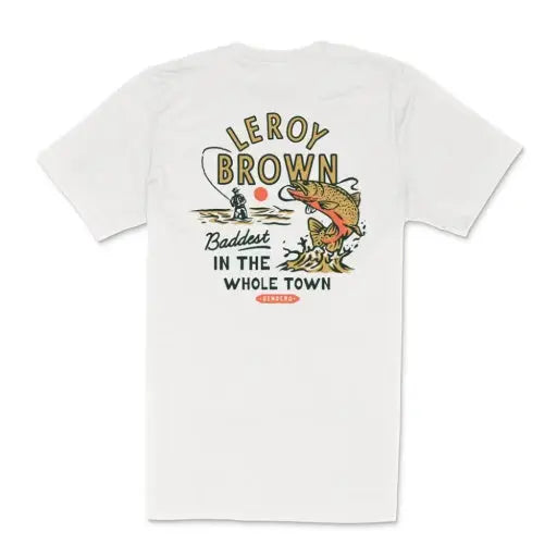 LEROY BROWN T-SHIRT - X-Small / VINTAGE WHITE