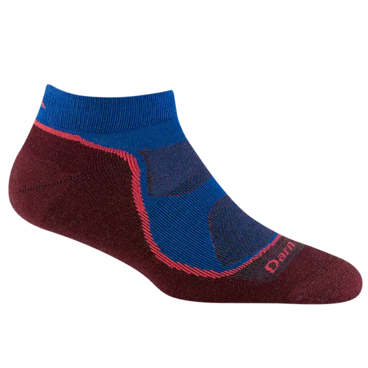 Darn Tough Light Hiker No Show Lightweight Hiking Sock Marine