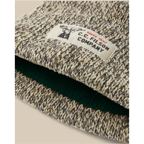 Lined Ragg Wool Beanie - Charcoal Heather - Apparel & Accessories