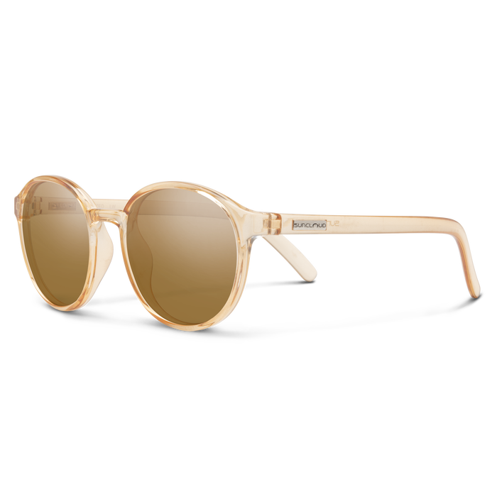 Sun Cloud Optics Suncloud Lowkey Crystal Peach/Plr Brown