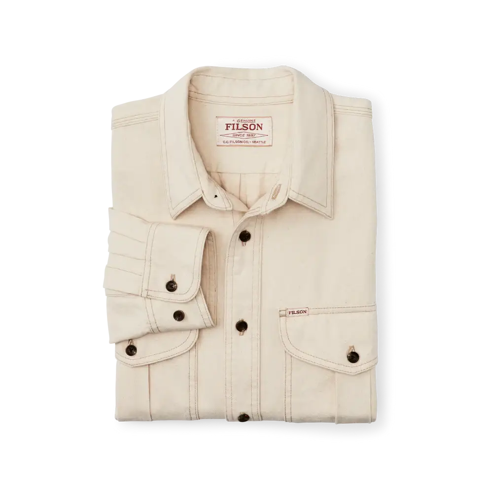 Natural Twill Guide Shirt - Long Sleeves