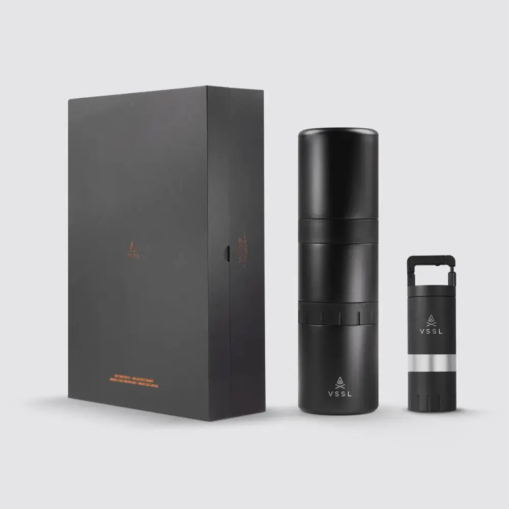 Nest Pour-Over Kit + Java G25 Grinder Gift Set - Black - Outdoor Gear and Accessories